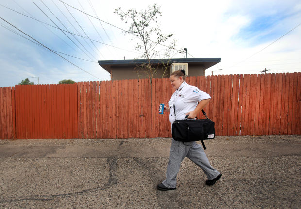 Poverty in Tucson: Jasmine Huggins and fiance Rudy Casillas